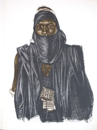 挿絵入り本 Iacovleff  - Dessins et peintures d’Afrique exécutés au cours de l’Expédition Citroën Centre-Afrique. 