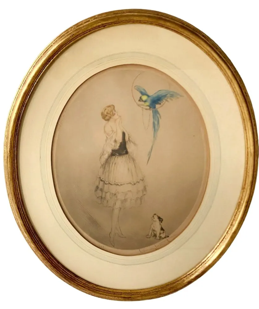 エッチングと　アクチアント Icart - Blue Parrot