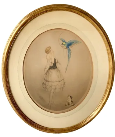 エッチングと　アクチアント Icart - Blue Parrot