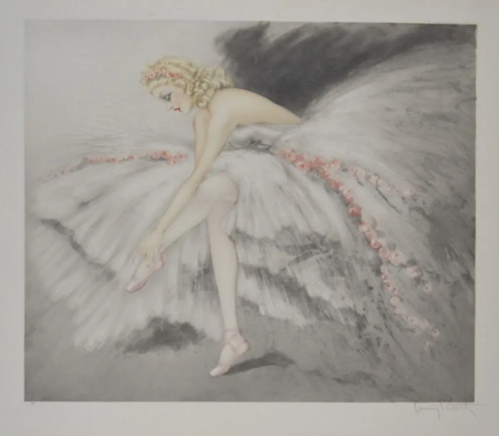 彫版 Icart - Fair Dancer, Music Hall