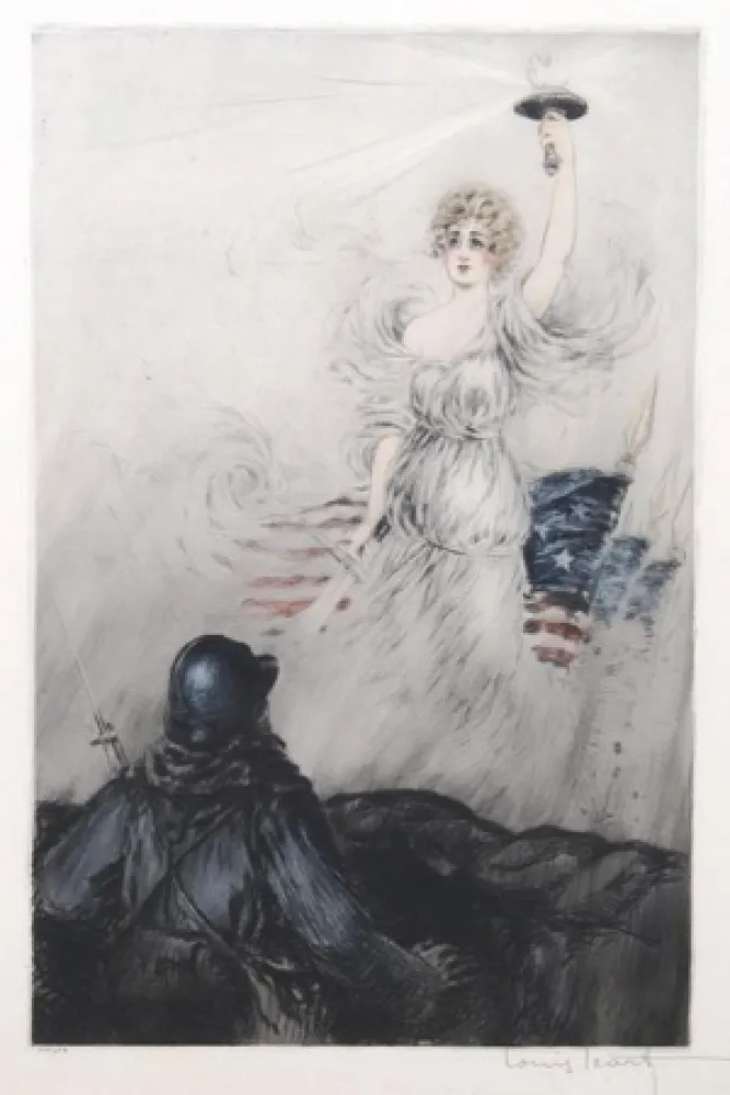 彫版 Icart - Miss Liberty