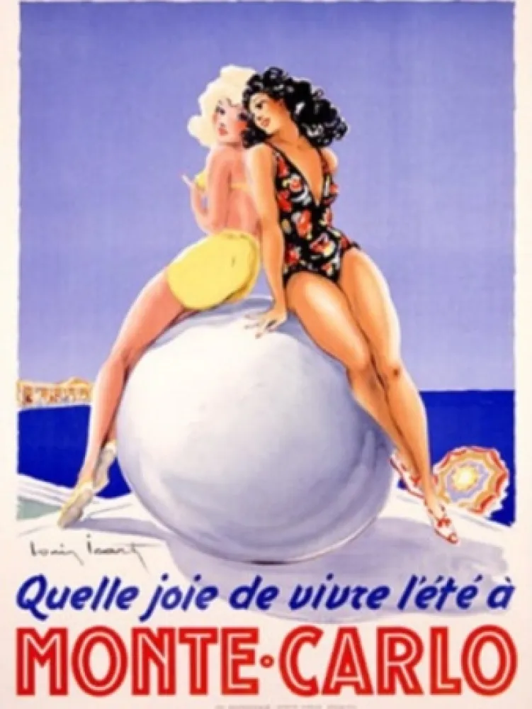 リトグラフ Icart - MONTE CARLO