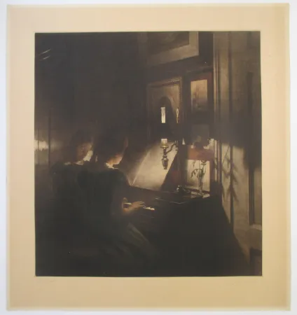 彫版 Ilsted - Aftenbillede