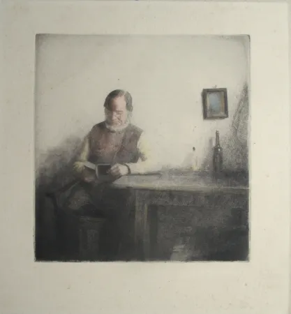 彫版 Ilsted - Hendrik (small etching)