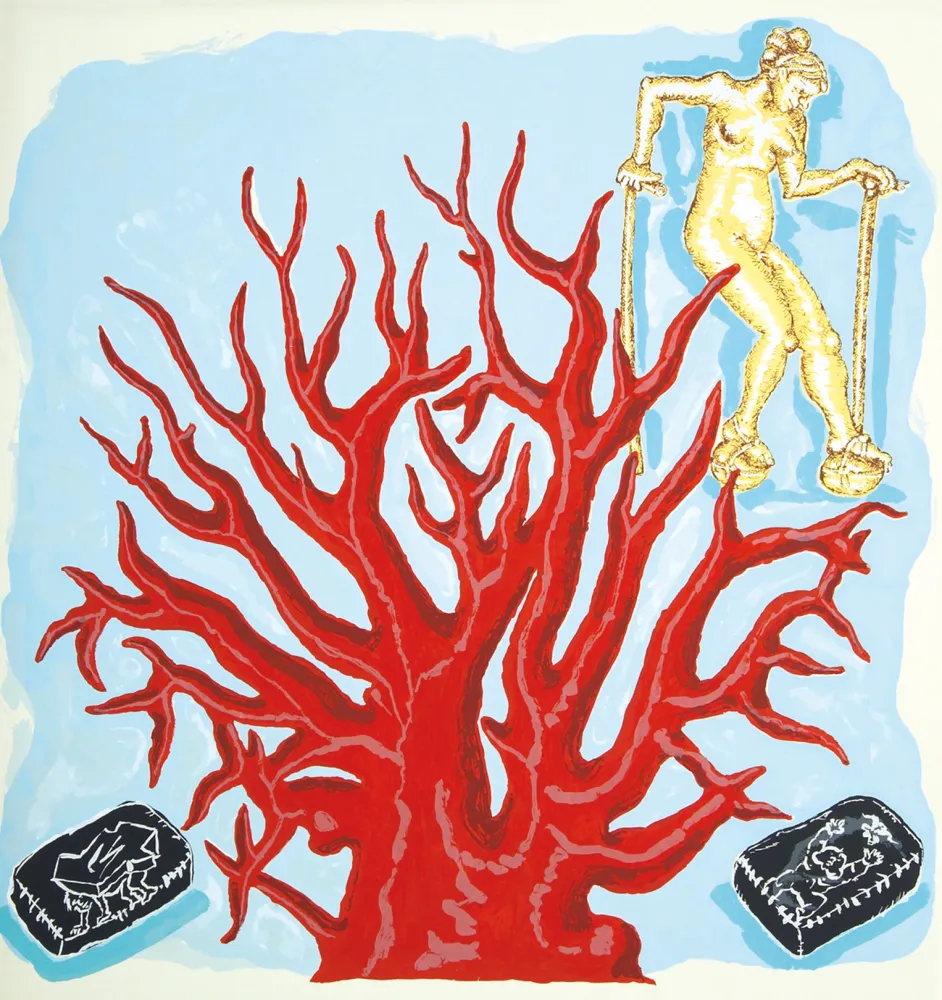 シルクスクリーン Immendorff - Energie