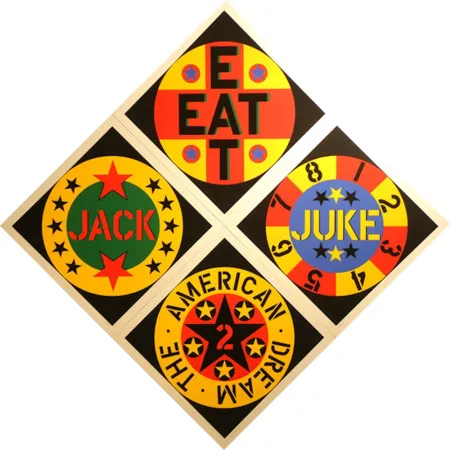 シルクスクリーン Indiana - American Dream #2