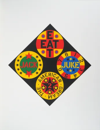 シルクスクリーン Indiana - Black Diamond American Dream