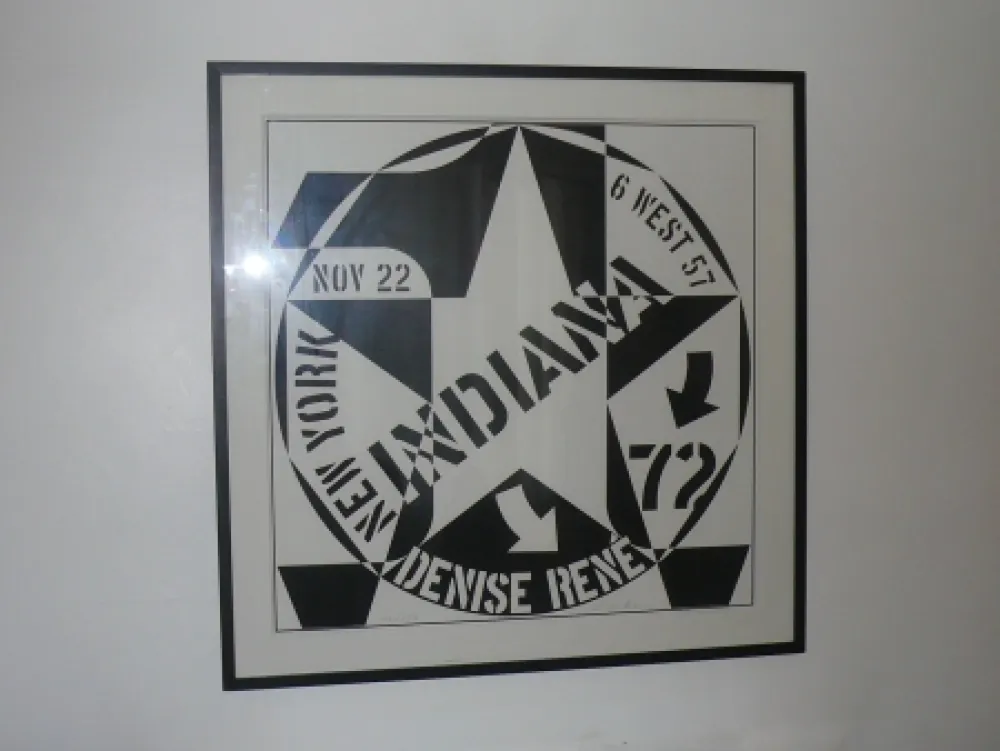 リトグラフ Indiana - Denise René - NY