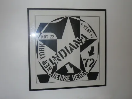 リトグラフ Indiana - Denise René - NY