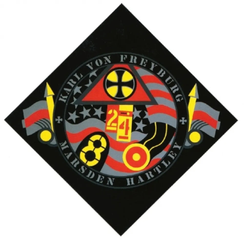 シルクスクリーン Indiana - Hartley Elegies 7