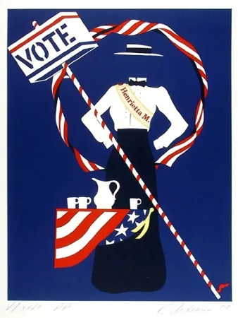 リトグラフ Indiana - Henrietta M.