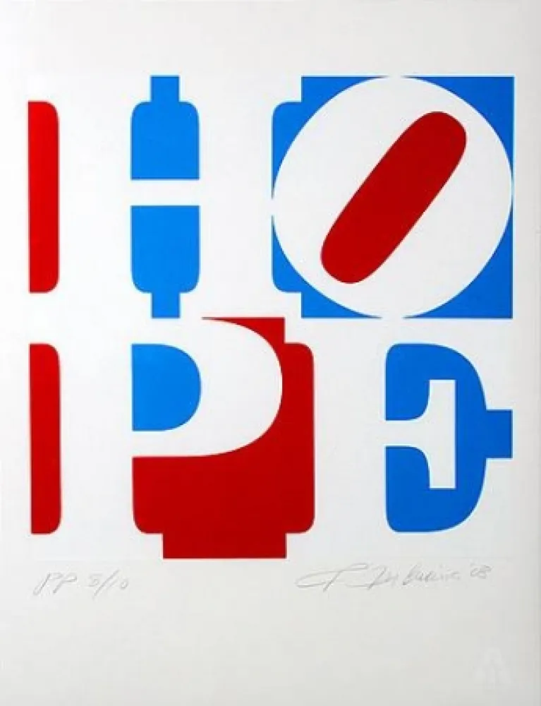 シルクスクリーン Indiana - Hope