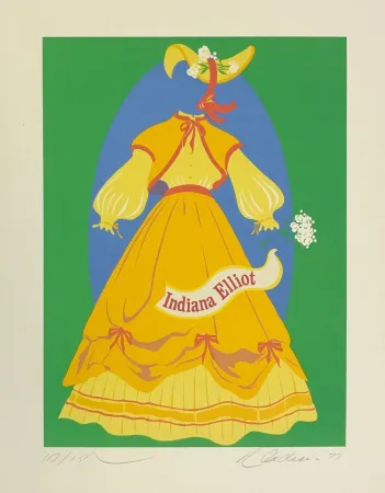 リトグラフ Indiana - INDIANA ELLIOT