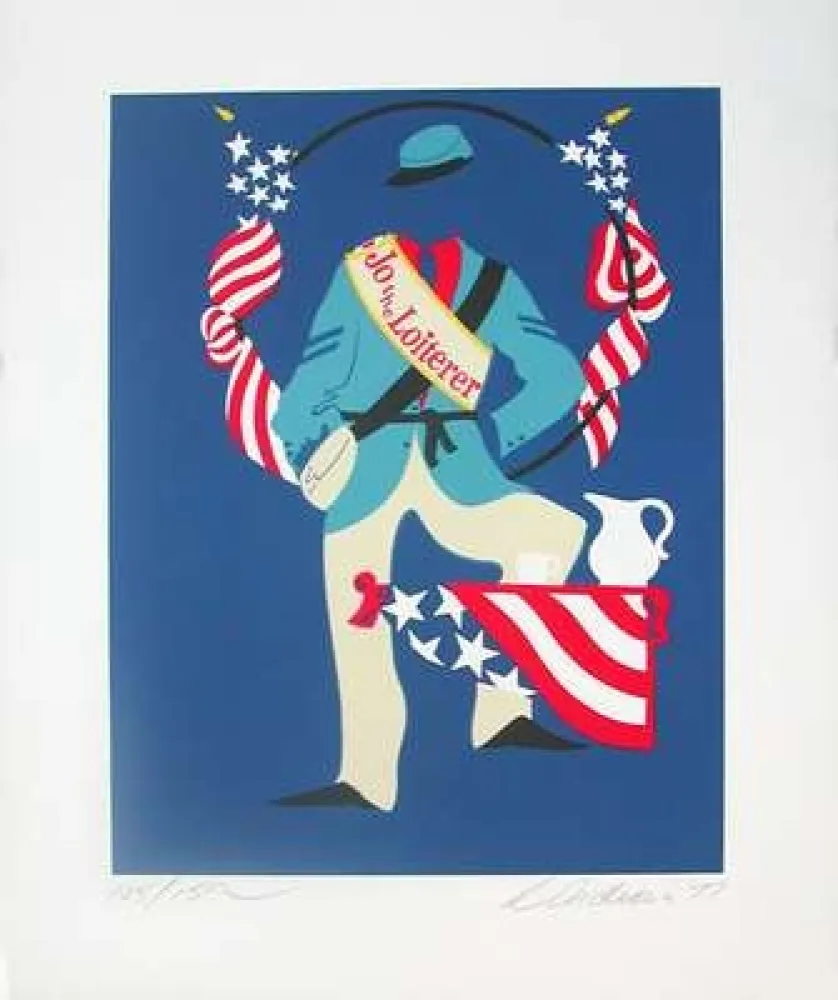 シルクスクリーン Indiana - Jo the Loiterer