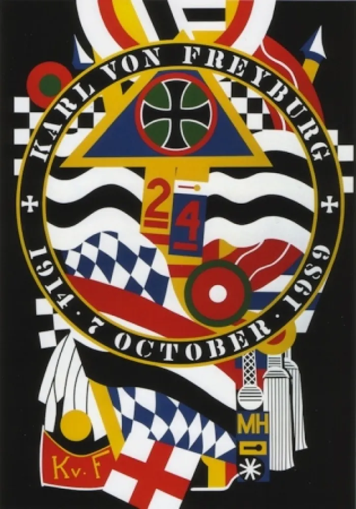 シルクスクリーン Indiana - KVF I, from The Hartley Elegies