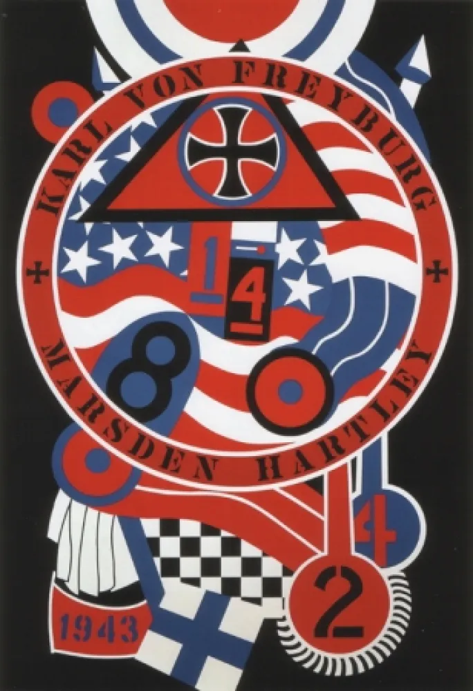 シルクスクリーン Indiana - KVF II, from The Hartley Elegies