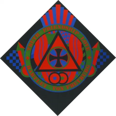 シルクスクリーン Indiana - KVF VIII, from The Hartley Elegies