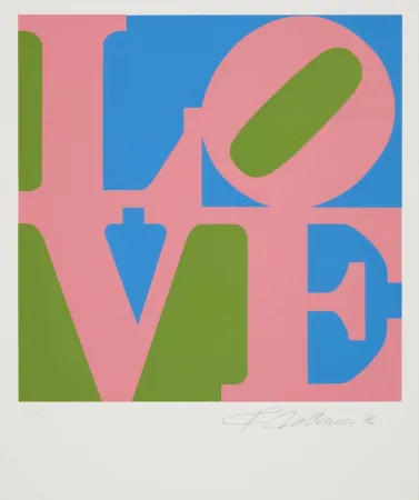 シルクスクリーン Indiana - Love