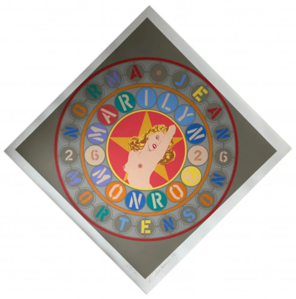 シルクスクリーン Indiana - Metamorphosis of Norma Jean