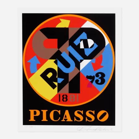 シルクスクリーン Indiana - Picasso