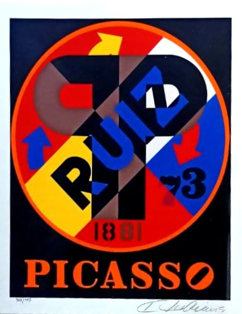 シルクスクリーン Indiana - PICASSO