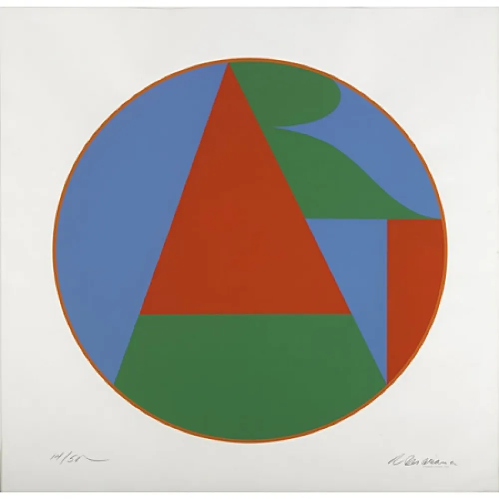 リトグラフ Indiana - The American Art