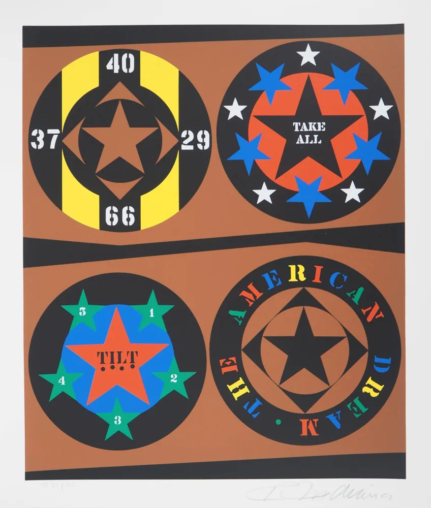 シルクスクリーン Indiana - The American Dream