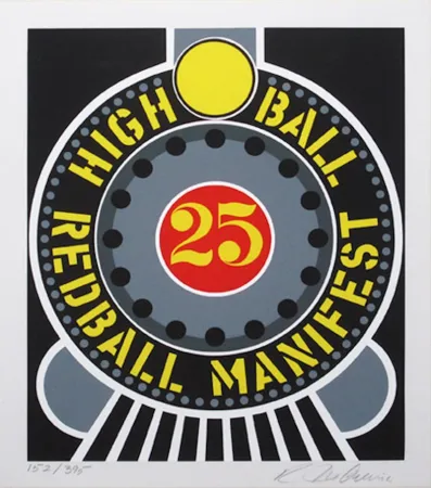 シルクスクリーン Indiana - The American Dream (High Ball Redball Manifest)