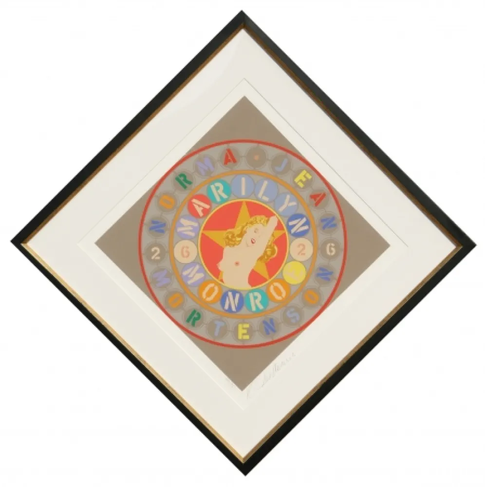 シルクスクリーン Indiana - The American Dream: Marilyn