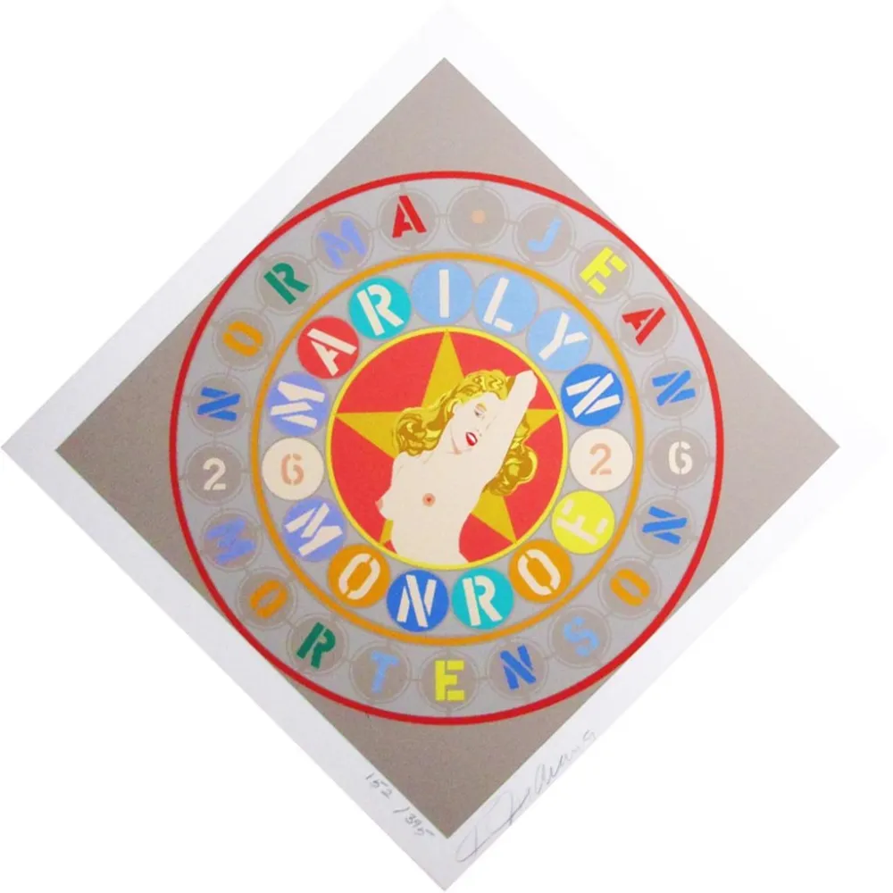 シルクスクリーン Indiana - The American Dream (Metamorphosis of Norma Jean Mortenson)