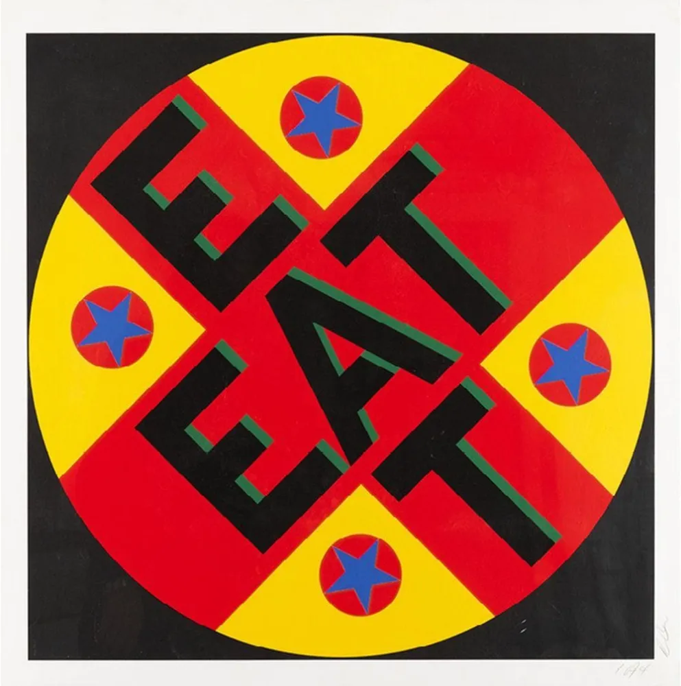 シルクスクリーン Indiana - The American Dream No. 2 - Eat