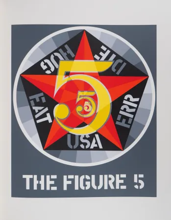 シルクスクリーン Indiana - The Figure 5 American Dream