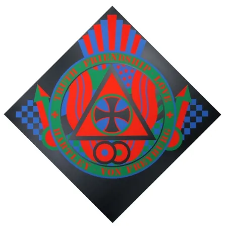 シルクスクリーン Indiana - The Hartley Elegies: Berlin Series, KvF VIII