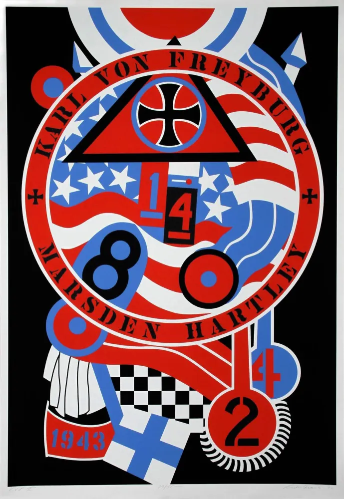 シルクスクリーン Indiana - THE HARTLEY ELEGIES - KvF II