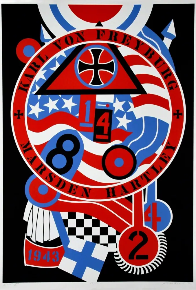 シルクスクリーン Indiana - The Hartley Elegies - KvF2