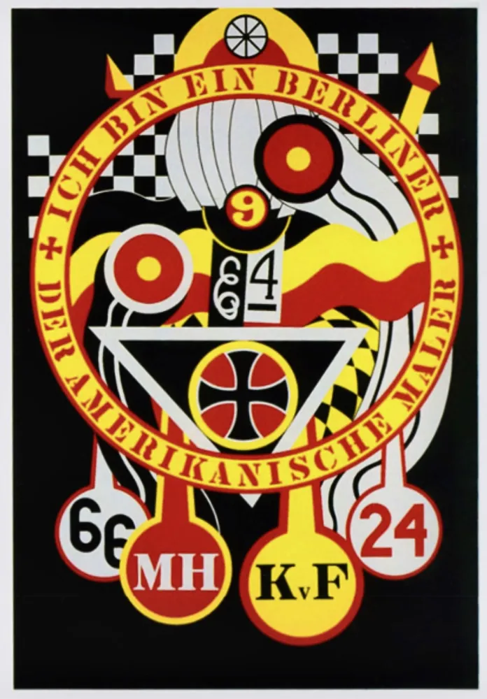 シルクスクリーン Indiana - The Hartley Elegies - The Berlin Series KvF 3