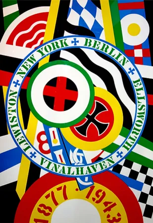 シルクスクリーン Indiana - The Hartley Elegies - The Berlin Series KvF 4