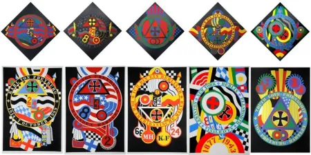 シルクスクリーン Indiana - The Hartley Elegies: The Berlin Series - KvF I - X