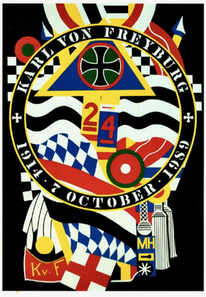 シルクスクリーン Indiana - The Hartley Elegies - The Berlin Series KvF1