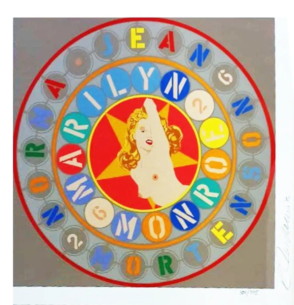 シルクスクリーン Indiana - THE METAMORPHOSIS OF NORMA JEAN MORTENSON