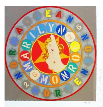 シルクスクリーン Indiana - THE METAMORPHOSIS OF NORMA JEAN MORTENSON