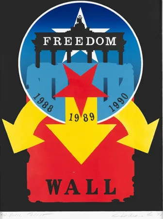 シルクスクリーン Indiana - The Wall