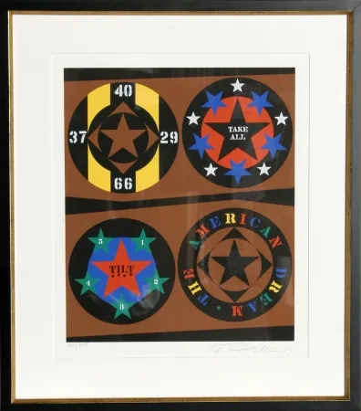 シルクスクリーン Indiana - Tilt from the American Dream Portfolio