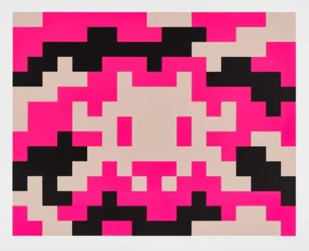 シルクスクリーン Invader - CAMO XXL-3C-M1