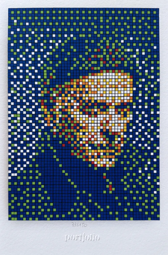 デジタル版画 Invader - Enki Bilal x Portfolio, 2024