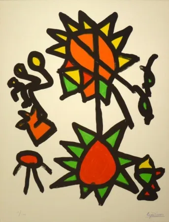 リトグラフ Ionesco - Des Ronds et de Carrés