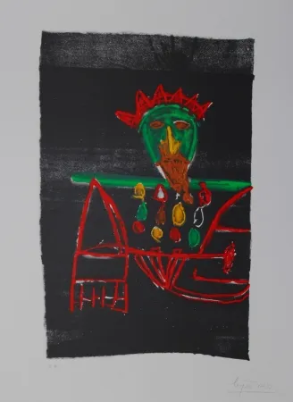 リトグラフ Ionesco - Le zar