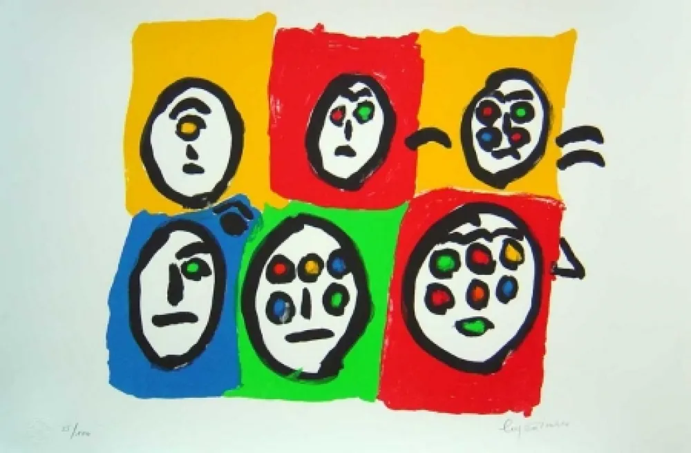 リトグラフ Ionesco - Les multi voeux