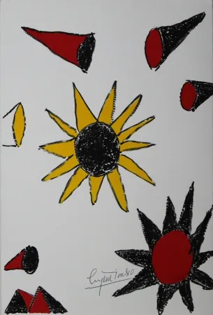 リトグラフ Ionesco - New Year's Card