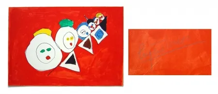 リトグラフ Ionesco - Série